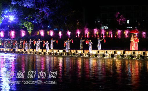 泰顺首场小型实景剧《我在廊桥等你》在最美廊桥北涧桥畔精彩上演
