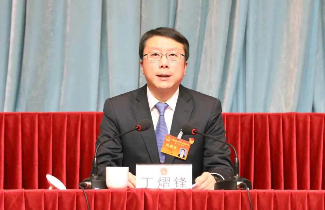 泰顺县委书记丁熠锋主持召开区两会中共党员会议