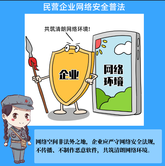 网络普法课堂说《民营企业网络安全普法》